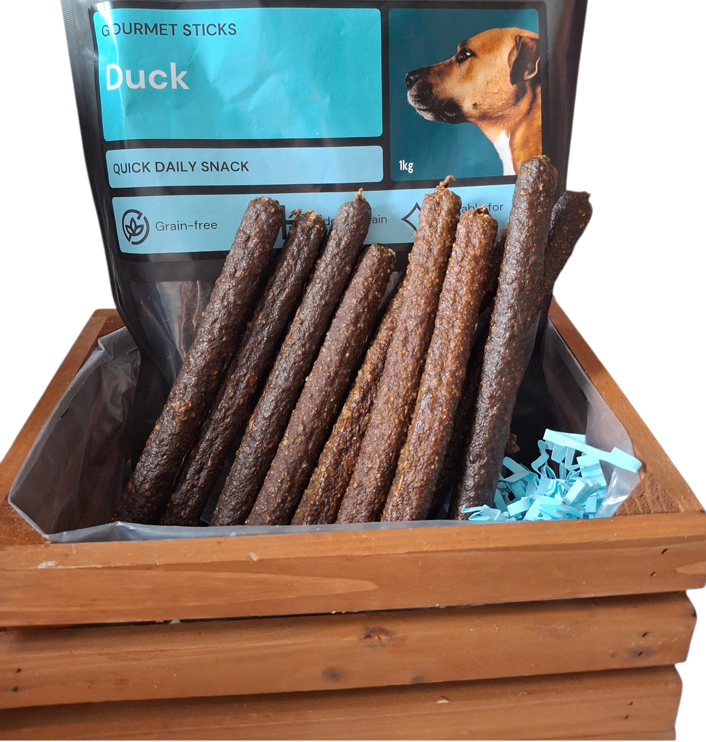 Long sausages Duck