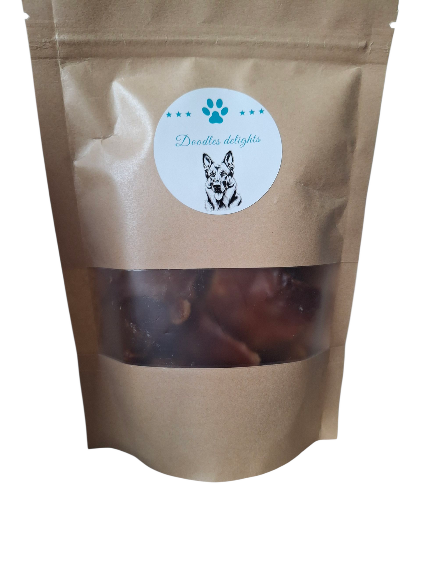 Pigs Ear Strips- 100g